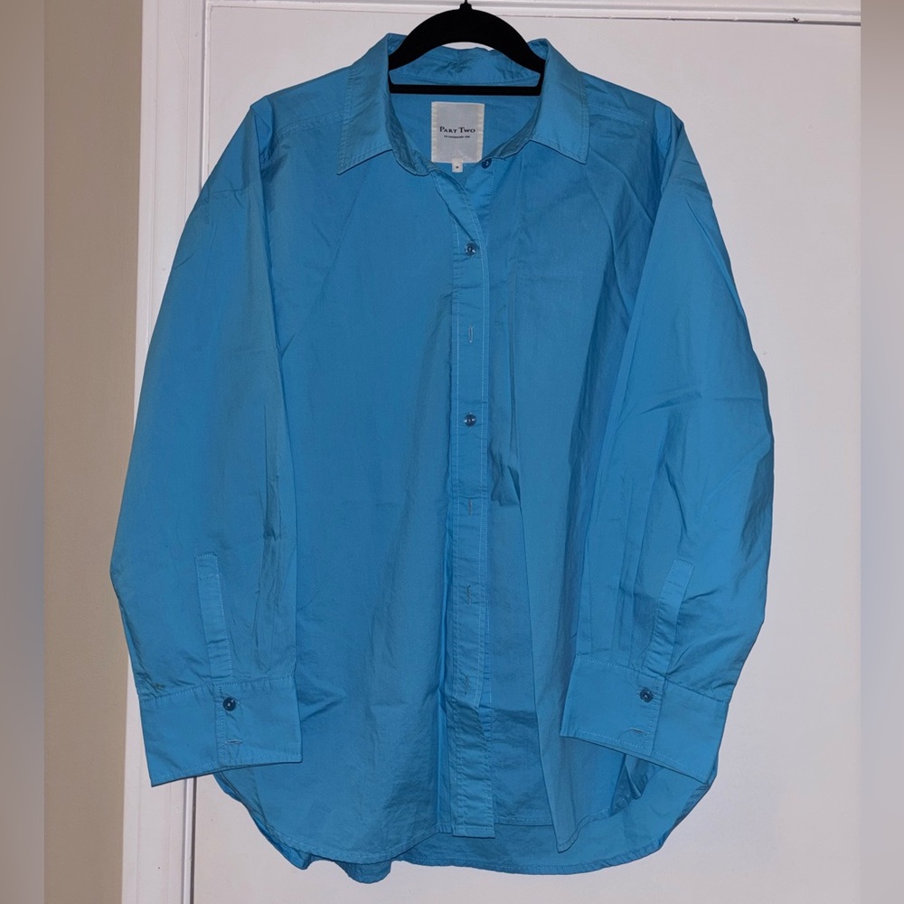 Blue Button-Down Shirt